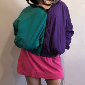 true vintage 80s windbreaker